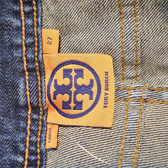 NWOT Tory Burch Super Skinny Jeans - Picture 14 of 16